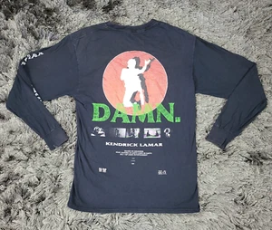 TDE Kendrick Lamar Shirt M Black Damn 2017 Tour Rap Hip Hop Music Merch Top Dawg - Picture 1 of 16