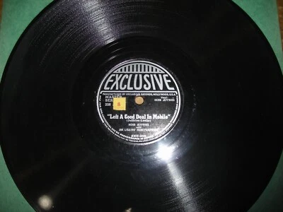 1944 EXCLUSIVE lb. Jazz 78/HERB JEFFRIES w. Joe Liggings Honeydrippers/E - Image 1 of 3