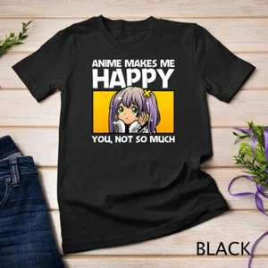 Anime Kunst für Frauen Teen Mädchen Männer Anime Merch Anime Liebhaber Unisex T-Shirt - Bild 1 von 15