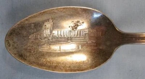 Clara Lun Em 1933 Chicago Worlds Fair Souvenir Spoon Winthrop Silver Plate (O) - Picture 1 of 5