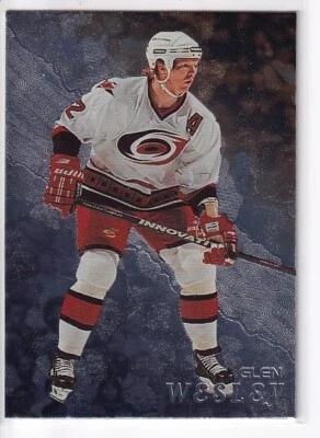 1998-99 In the Game Be a Player #26 Glen Wesley Carolina Hurricanes - Image 1 of 2