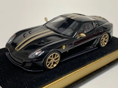 1/43 Looksmart Ferrari 599 GTO 2010 Black with Gold Strip and wheels  - Image 1 of 4