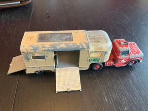 Matchbox King Size k18 by Lesney Dodge tractor + articulated horse van - Bild 1 von 6