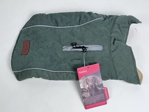 THINKPET perro grueso acolchado cálido abrigo/chaqueta chaleco reflectante verde talla M nuevo con etiquetas - Imagen 1 de 17