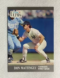 1991 Fleer Ultra Don Mattingly #239 Carta da baseball New York Yankees - Foto 1 di 2