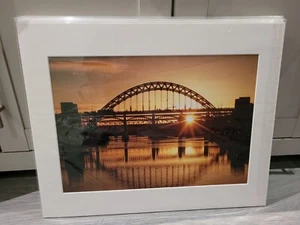 20x16 Mounted Print Tyne bridge - Picture 1 of 1