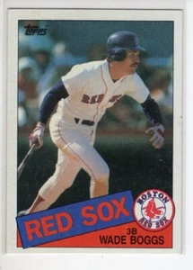 1985 TOPPS WADE BOGGS BASEBALL CARD #350 EX - Picture 1 of 1