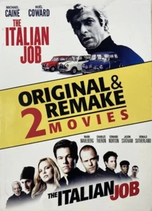 THE ITALIAN JOB - 2 Movies, Original 1969 And Remake 2003 (DVD) + Bonis Features - Picture 1 of 2