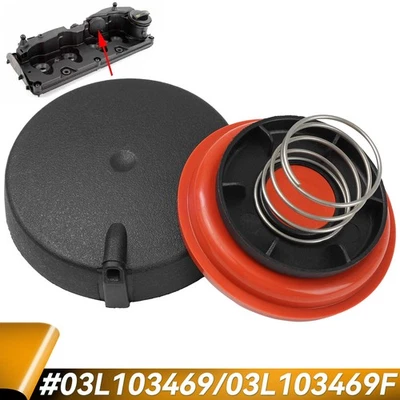 PCV Valve Cover Repair Kit #03L103469 Fit For Audi VW Seat Skoda 1.6 2.0 3.0 TDI - Image 1 of 4