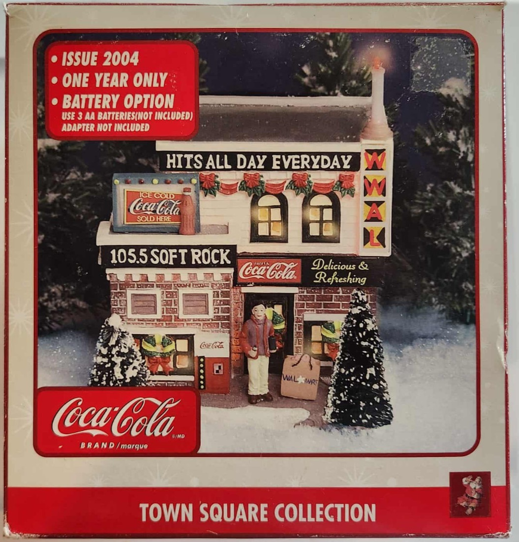 ビンテージ★コカコーラ ホリデー ビレッジ ジョイズ ベーカリー★クリスマス 人気 商品 通販インテリア・住まい・小物 - ビンテージ