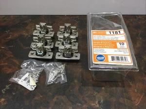 6 Pack LIBERTY H811SMA-NP-B1 35MM EUROPEAN 100° FACE FRAME 5/8" OVERLAY HINGE - Bild 1 von 3