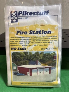 Nuevo kit estación de bomberos roja escala HO PIKESTUFF 541-0192 - Imagen 1 de 2
