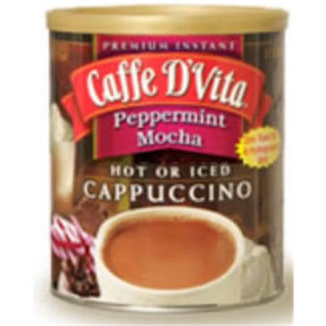 Caffe DVita Peppermint Mocha Cappuccino 6 1lb canisters - Image 1 of 1