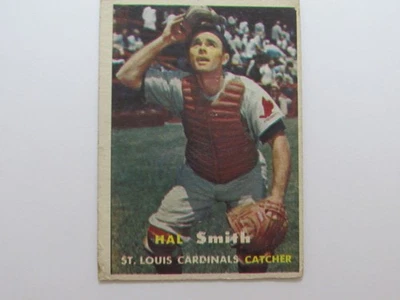 Old Baseball Card - 1957 Topps 111 Hal Smith - Good - Image 1 of 2