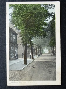 Leicester KING RICHARDS ROAD c1904 Postcard by Pictorial Stationary - Picture 1 of 3