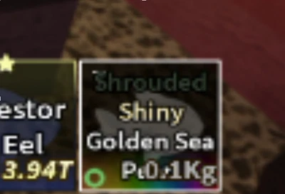 [FISCH] - Shrouded Golden Sea Pearl -ELDER MOSSRIPPER ROD CRAFT PART