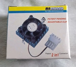 4 Lot AVE AV-4510M12S 12V 0.06A DC Cooling Fan w/Heatsink CE TUV Certified CPC-2 - Picture 1 of 8