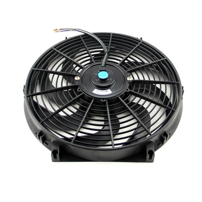 Ventilador térmico eléctrico radiador hoja reversible 12V 'S' 14" Foto 1 de 3