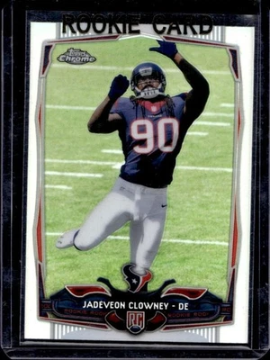 2014 Topps Chrome Jadeveon Clowney RC Refractor Rookie #120 Texans - Image 1 of 2
