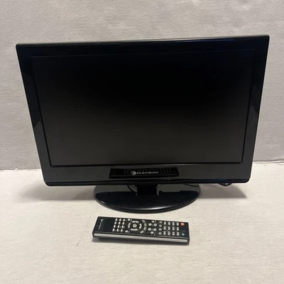 Element TV - 19 Inch Class 720P 60HZ LCD HDTV Black ELCFT194 - W/ Remote HDMI AV - Image 1 of 4