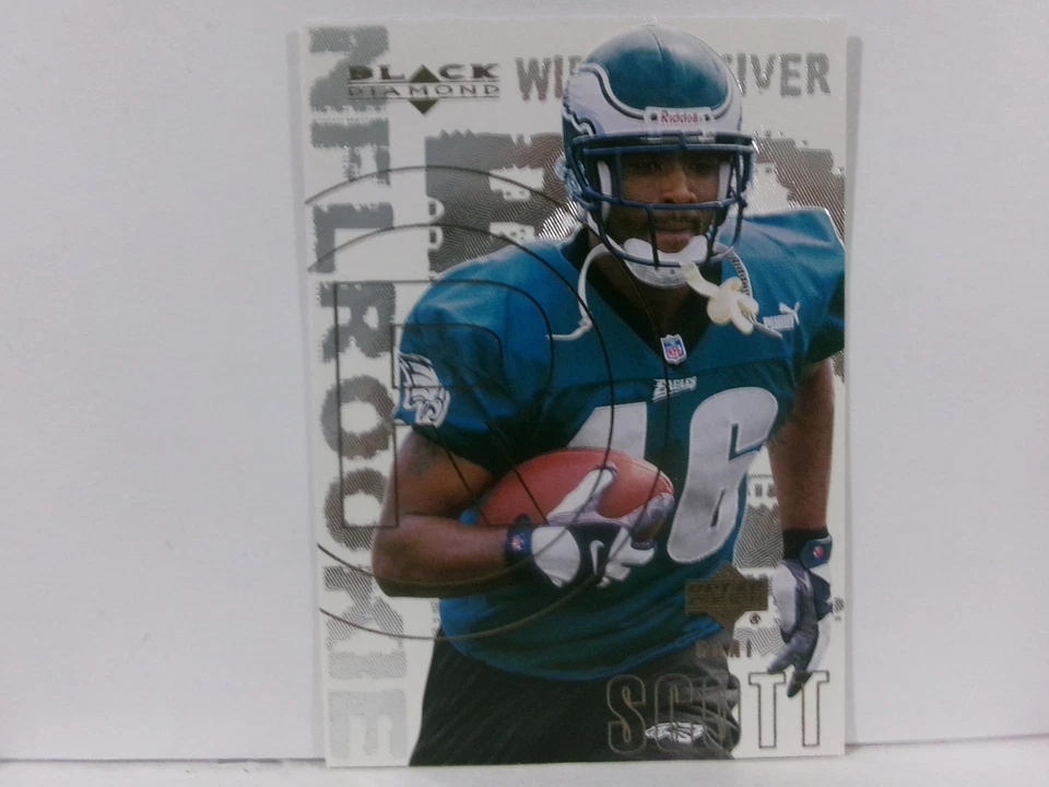 2000 Upper Deck Black Diamond NFL Rookie Gari Scott #145 Rookie RC - Image 1 of 2