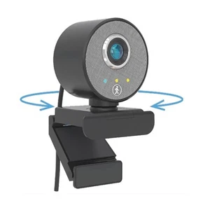 Midland Follow-U Webcam, C1522, drehbare Webcam im edlen Design für Smart-Workin - Photo 1/3