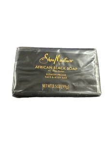 4 Confezioni SAPONE NERO AFRICANO IDRATANTE ANTIMACCHIA VISO E CORPO 3,5 OZ - Foto 1 di 2
