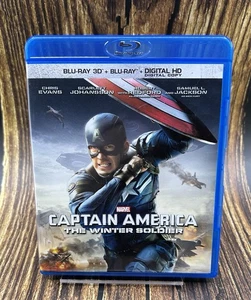 Captain America: The Winter Soldier (3D Blu-Ray, Blu-Ray 2014) Marvel MCU - Imagen 1 de 4