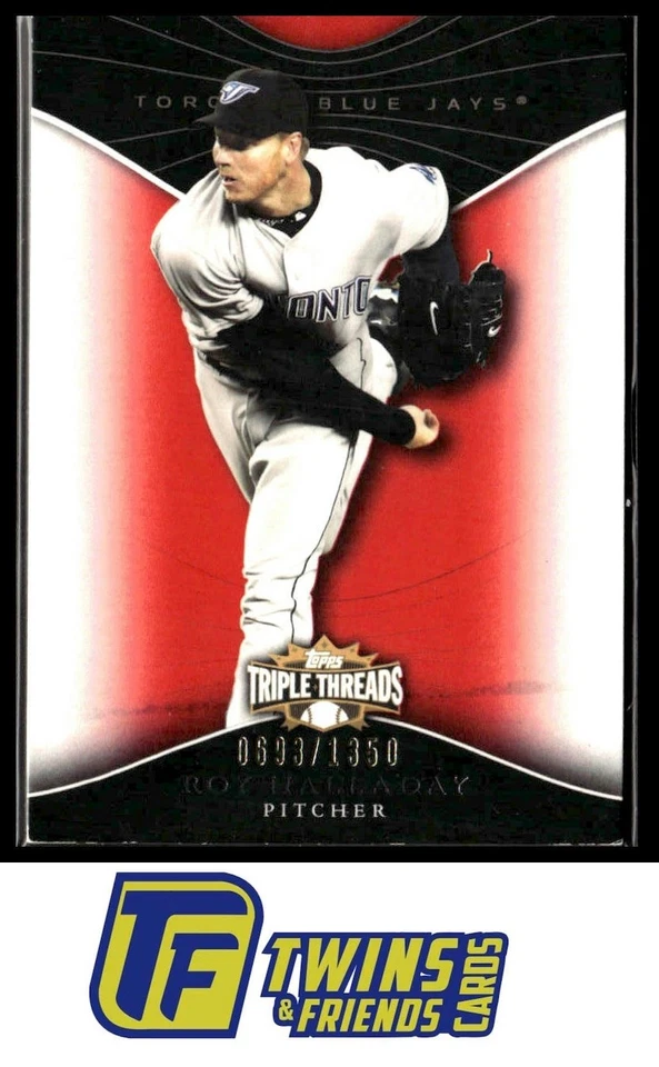 2009 Topps Triple Threads #44 Roy Halladay #/1350 - Image 1 of 2