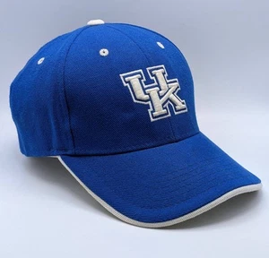 University of Kentucky Wildcats Hat Cap UK Adjustable Strap Blue Starter Vintage - Picture 1 of 6
