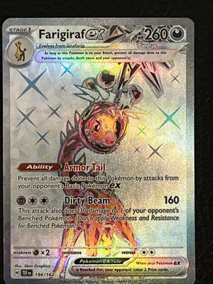 Farigiraf ex - 194/162 - SV05: Temporal Forces (TEF) NM/LP Pack To Sleeve - Image 1 of 4
