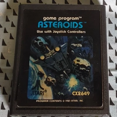 Atari 2600 Asteroids cartridge -NOT TESTED - Image 1 of 4