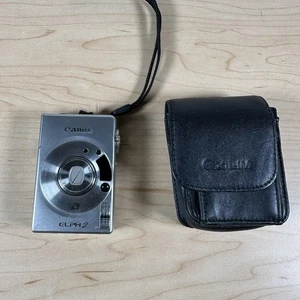 Canon ELPH 2 apuntar y disparar con estuche **LEER** - Imagen 1 de 11