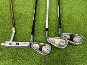 Nike MachSpeed SQ Jr Iron Starter Set 7i, 9i, SW + Wilson Staff Brand Putter RH - Picture 1 of 20