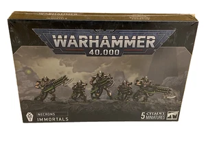 WARHAMMER 40K: NECRONS IMMORTALS - NUOVO SIGILLATO IN FABBRICA Games Workshop - Foto 1 di 4