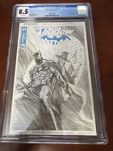SHADOW BATMAN #1 CGC 8.5 ALEX ROSS 1:50 SKETCH VARIANT COVER M - Bild 1 von 19
