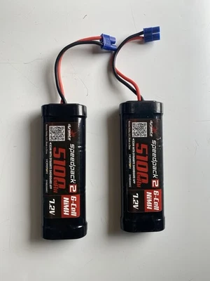 Dynamite 7.2V 5100mAh 6-Cell Speedpack2 Flat NiMH Battery: EC3 - Image 1 of 3