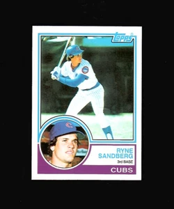 Tarjetas Topps 2010 que tu mamá tiró CYMTO reverso original Ryne Sandberg 1983 #83 - Imagen 1 de 2