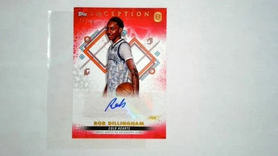 2022-23 Inception Basketball- Rob Dillingham RC AUTO /75 #IA-RD - Image 1 of 3