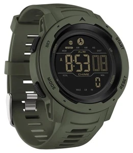Men's Digital Watch Waterproof Pedometer Watches Sport Watch Step Counter Cal... - Picture 1 of 7