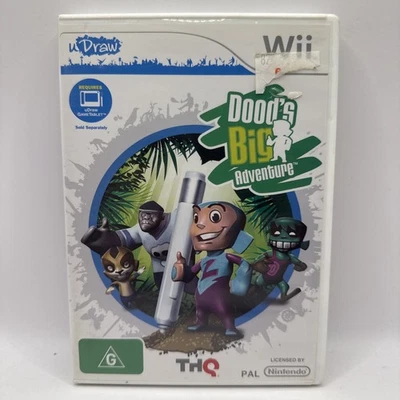 Dood's Big Adventure uDraw - Nintendo Wii AUS PAL Complete With Manual VGC - Image 1 of 4