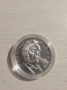2009 LINCOLN SILVER DOLLAR PROOF - Picture 1 of 6