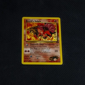 Vintage Pokemon TCG Gym Challenge - Brock's Vulpix WOTC Stamp - Near Mint - Bild 1 von 2