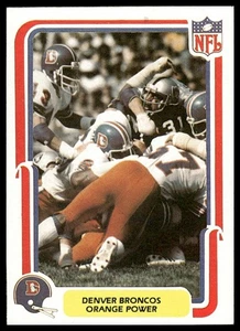 1980 Fleer Team Action #16 Orange Power Denver Broncos - Picture 1 of 2