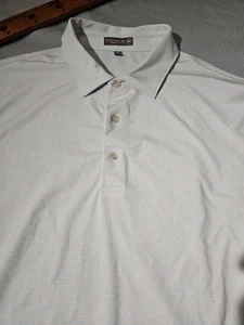 Peter Millar Shirt Mens XL Multicolor Summer Comfort Stripe Polo Preppy Golf  - Picture 1 of 14