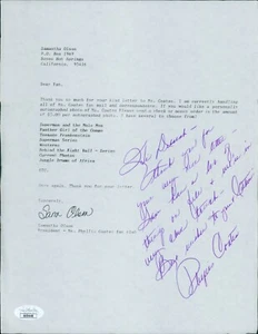 Phyllis Coates Actress Signed Request Letter JSA Authenticated - Picture 1 of 2