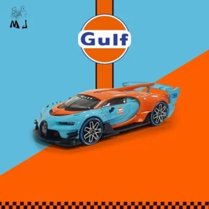 1:64 MJ Vison GT Gulf Miniature Diecast Toys Car Models Collection Limited Gifts - Picture 1 of 18