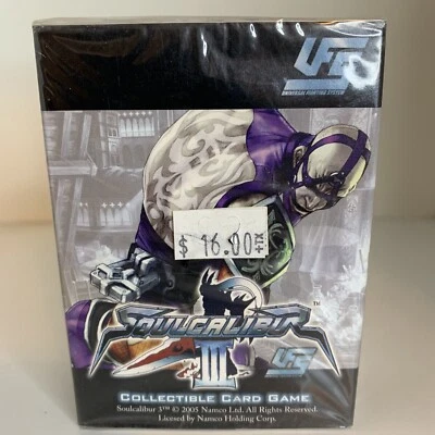 UFS TCG SoulCalibur III Starter Deck NIGHTMARE Universal Fighting System - Image 1 of 2