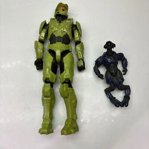 Halo Master Chief 12" & 7" Covenant Elite Minor Figure - Picture 1 of 22
