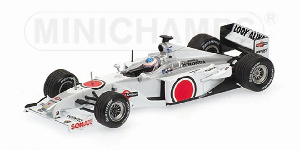 Minichamps 1/43 BAR HONDA 002 T. SATO COLLECTION BARCELLONA 2000 - 518004399 - Photo 1/1
